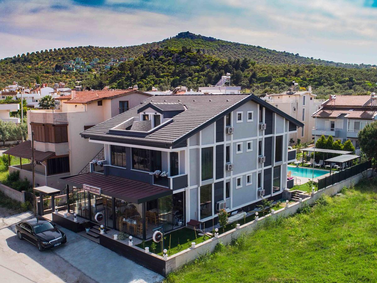 Asil Apart Hotel Burhaniye Bagian luar foto